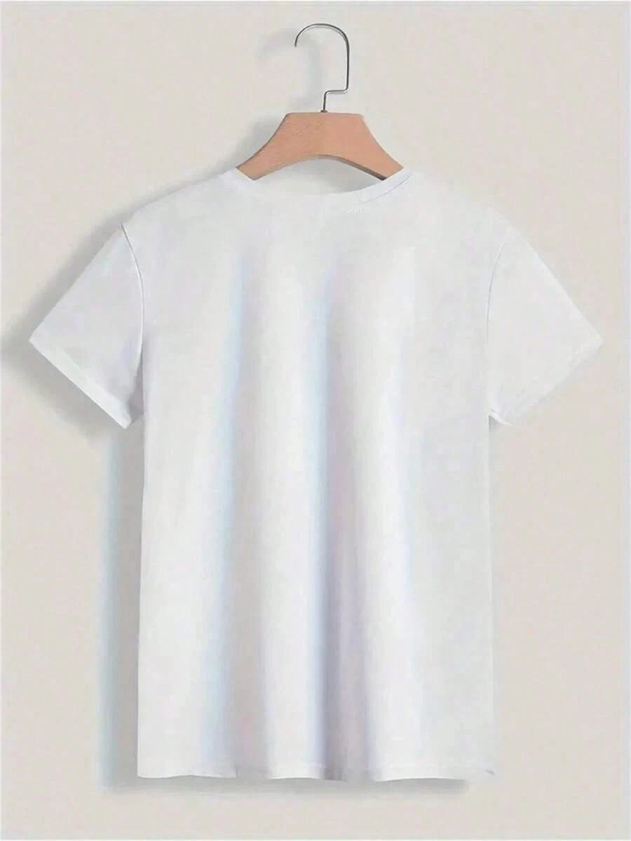 Y2K Cotton Streetwear Tee